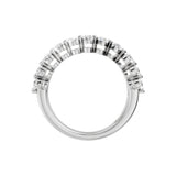 Lab-diamant bred cocktailring 2,00 ct F/VS – 9K hvitt gull