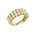 Lab-diamant bred cocktailring 2,00 ct F/VS – 9K gult gull