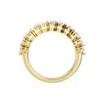 Lab-diamant bred cocktailring 2,00 ct F/VS – 9K gult gull