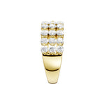 Lab-diamant bred cocktailring 2,00 ct F/VS – 9K gult gull