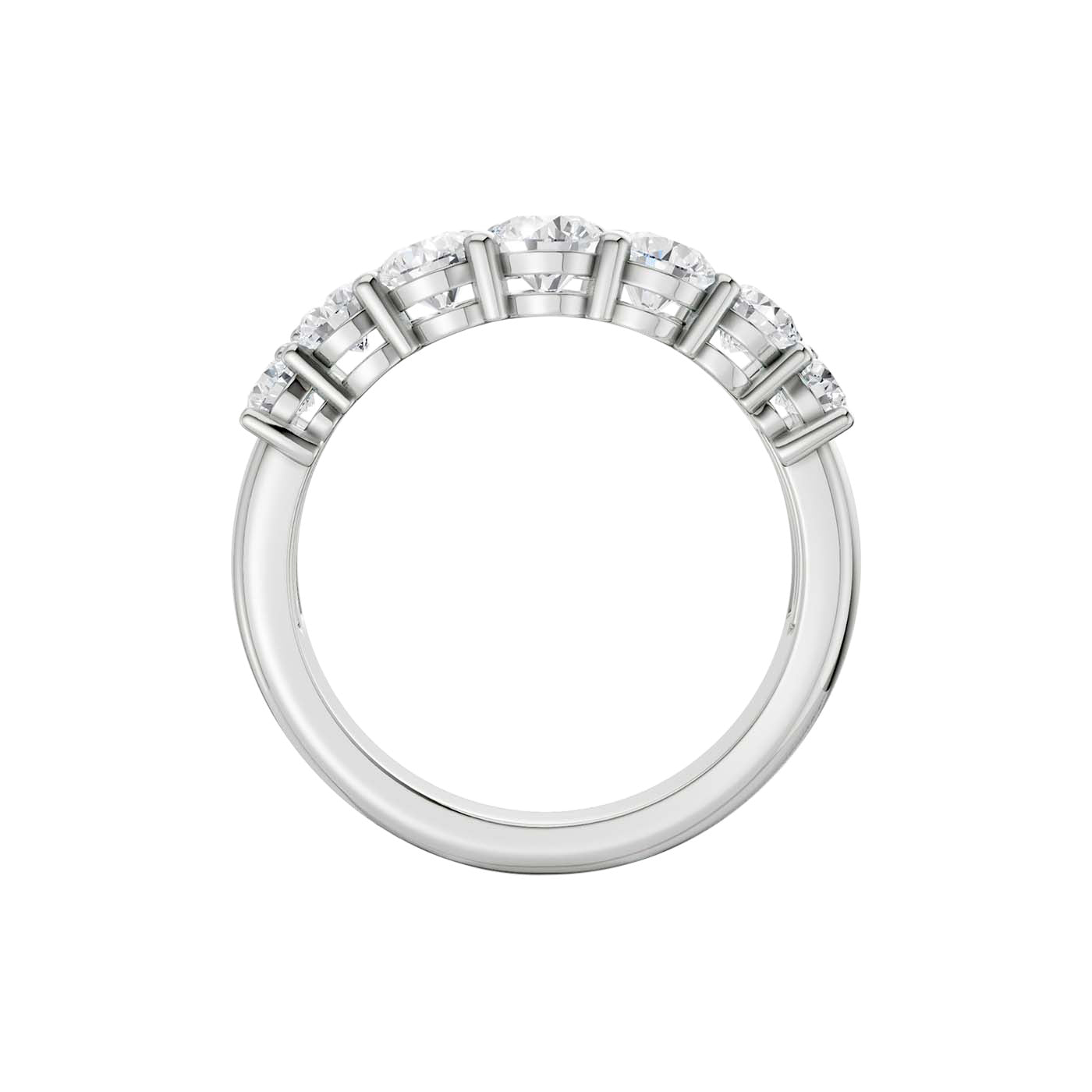 Lab-diamant cocktailring 3,00 ct F/VS – 9K hvitt gull