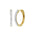 Lab-diamant creoler 0,20 ct F/VS – 9K gult gull