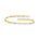 Lab-diamant armbånd 1,00 ct G-H/VS – 9K gult gull