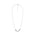 Lab-diamant collier 1,00 ct E-F/VS – 9K hvitt gull