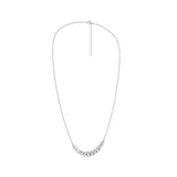Lab-diamant collier 1,00 ct E-F/VS – 9K hvitt gull