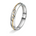 Amore giftering i tofarget gull, 0,14 ct tw/si diamanter, 3.5mm – Diamanthuset