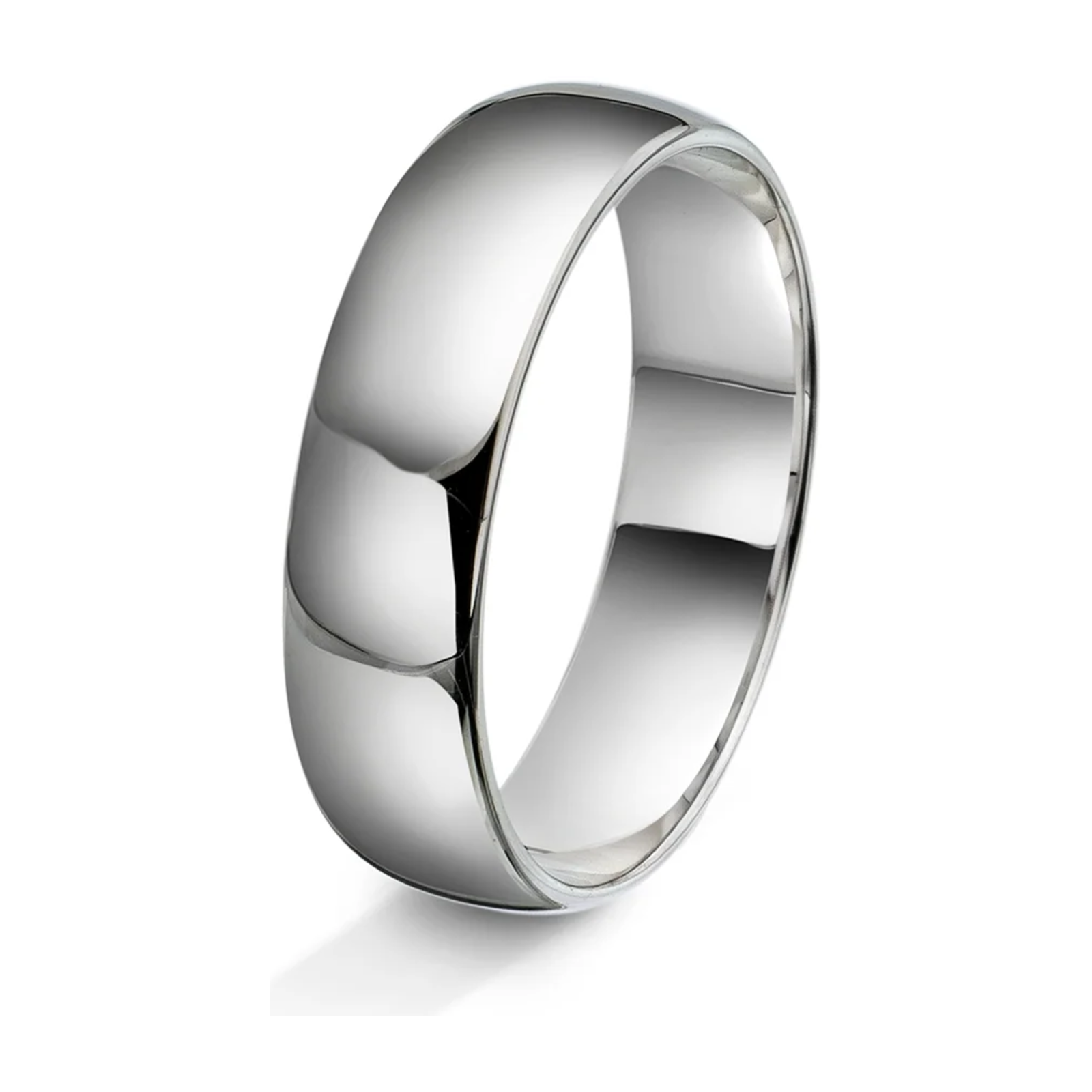 Amore gifteringer i gult/hvitt gull 5mm - Dame – bilde 2 – Diamanthuset