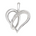 Diamanthalssmykke i hvitt gull, 0.01ct TWSi - Diamanthuset