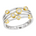 Diamantring i Hvitt/Gult Gull, 0,35 ct TW/SI – Diamanthuset