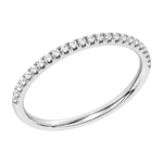 Diamantring i hvitt gull, 0,16 ct TW/SI – Diamanthuset