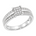 Diamantring i Hvitt/Gult Gull, 0,25 ct TW/SI – bilde 2 – Diamanthuset