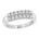 Diamantring i gult og hvitt gull, 0,36 ct TW/SI – bilde 2 – Diamanthuset