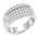 Diamantring i hvitt gull, 0.75CT TWSI - Diamanthuset