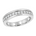 Diamantring rekkering i gult gull tot 0,35 ct TW/SI – bilde 3 – Diamanthuset