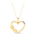 Hjerteanheng i 14kt Gult/Hvitt Gull,, 0,05 ct TW/SI diamanter – Diamanthuset