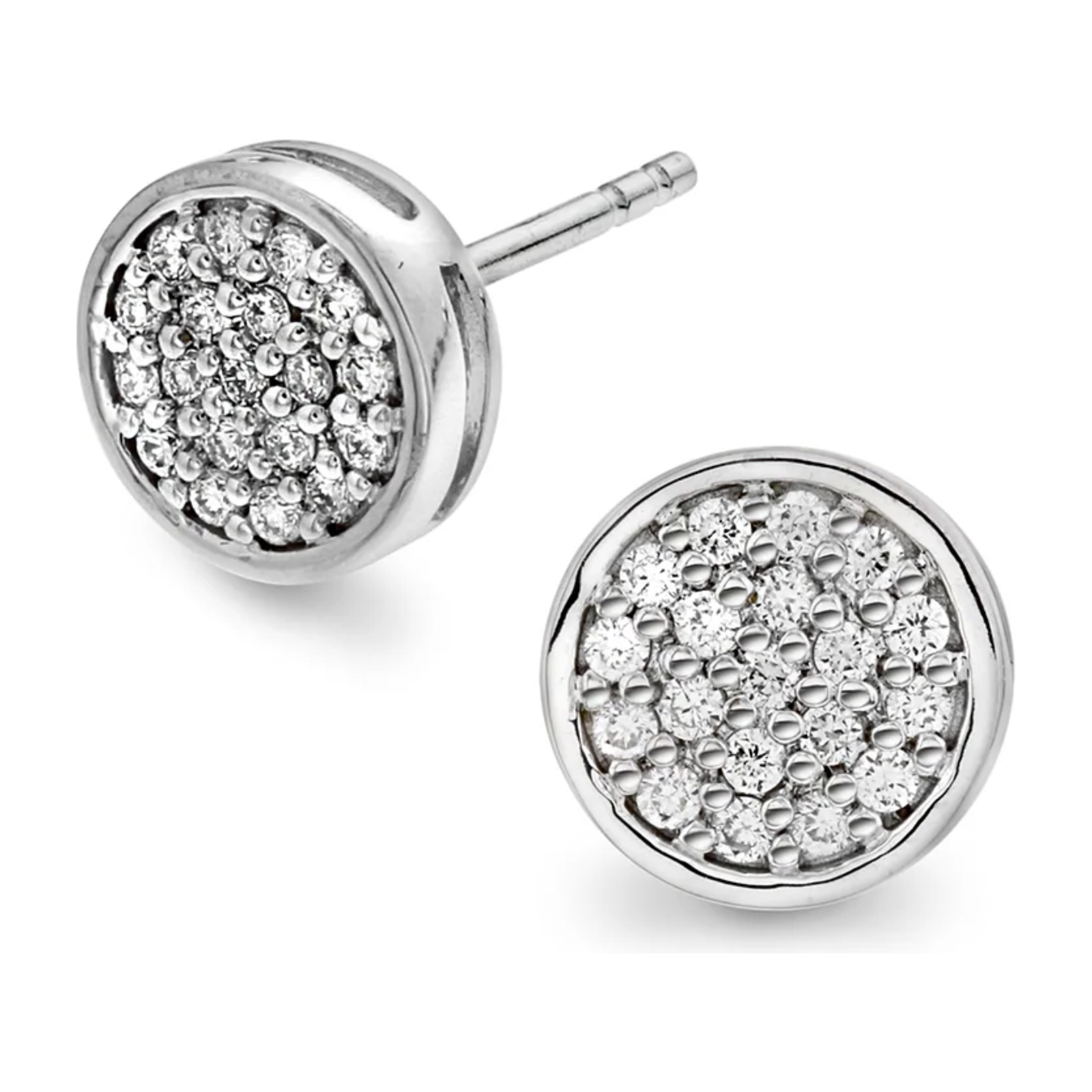 Rosettørepynt i 14kt Gult/Hvitt Gull,, 0,30 ct TW/SI Diamanter – bilde 2 – Diamanthuset