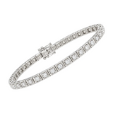 Tennisarmbånd I Hvitt Gull (585) med Tot. 2,80 ct TW/SI Diamanter – Diamanthuset