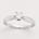 Enstensring 0,50 ct – hvitt gull, studiobilde – Diamanthuset