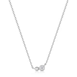 ANIA HAIE NECKLACE I SØLV MED ZIRKON