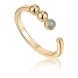 ANIA HAIE JUSTERBAR RING MED AMAZONITE