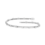 Lab-diamant armbånd 1,00 ct G-H/VS – 9K hvitt gull