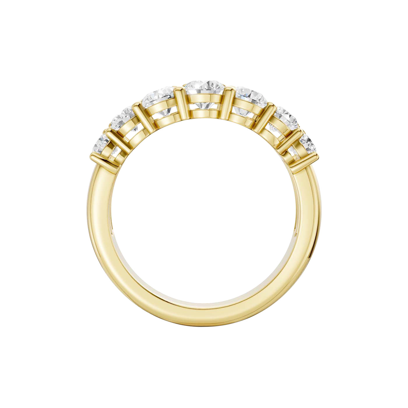 Lab-diamant cocktailring 3,00 ct F/VS – 9K gult gull