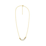 Lab-diamant collier 1,00 ct E-F/VS – 9K gult gull