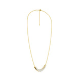 Lab-diamant collier 1,00 ct E-F/VS – 9K gult gull