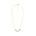 Lab-diamant collier 1,00 ct E-F/VS – 9K gult gull