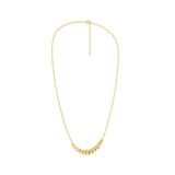 Lab-diamant collier 1,00 ct E-F/VS – 9K gult gull