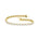 Lab-diamant tennisarmbånd 4,00 ct F/VS – 9K gult gull