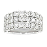 Diamantring i hvitt gull, 2.70CT TWSI - Diamanthuset