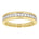 Diamantring rekkering i gult gull tot 0,35ct TWSI - Diamanthuset