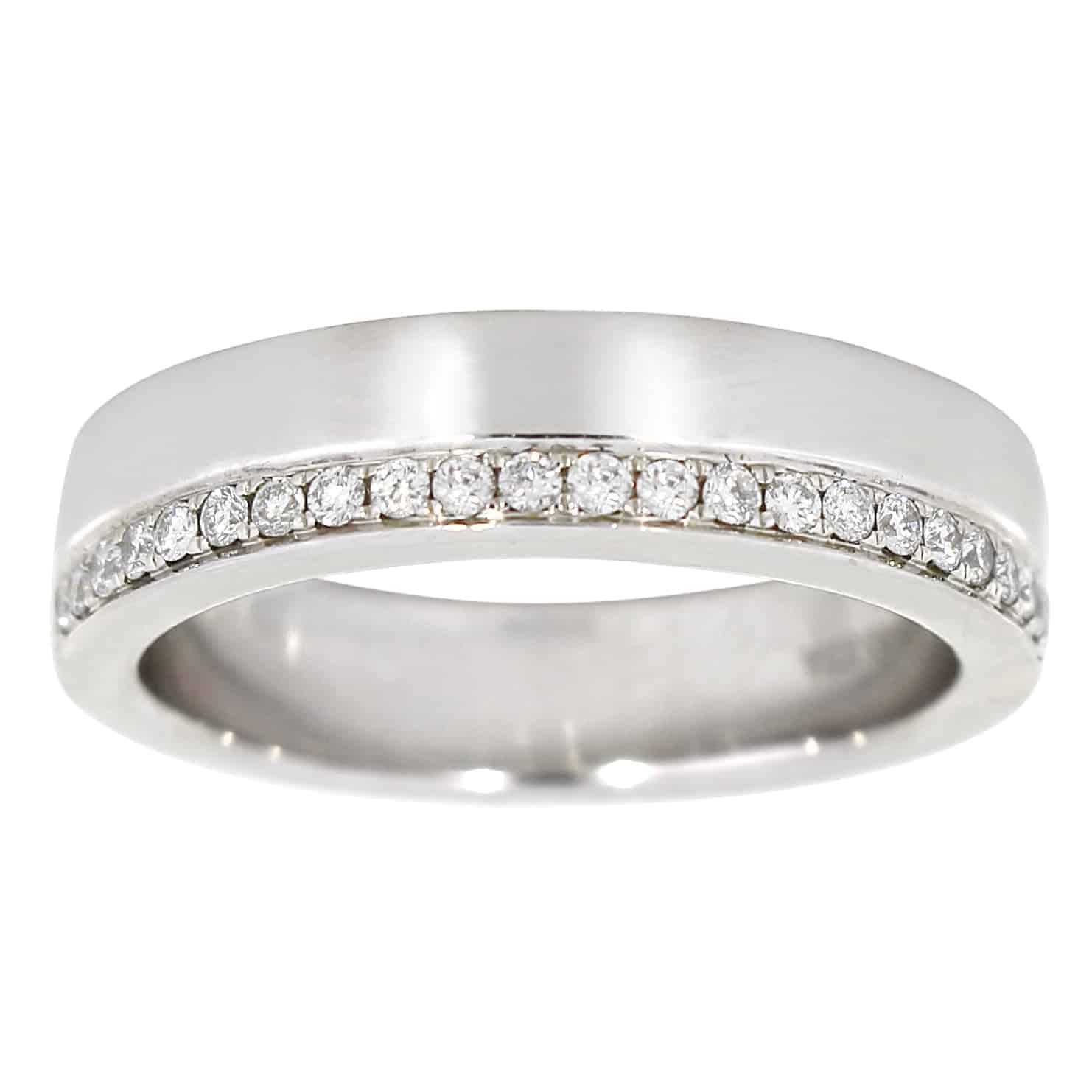 Diamantring i hvitt gull, 0.20CT TWSI - Diamanthuset
