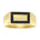 Gullring med svarte diamanter 0,20 ct BD – Diamanthuset