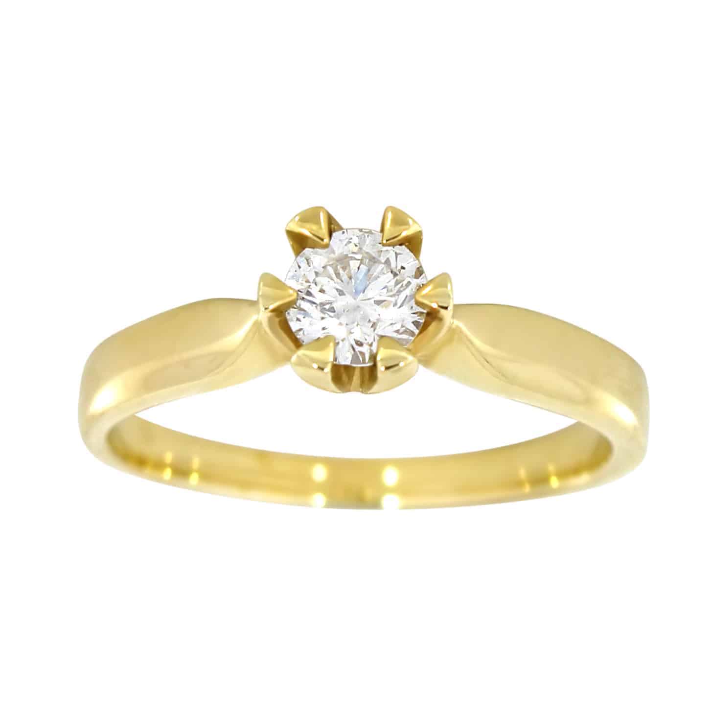 TILBUD: Enstensring 0.50ct tw/si