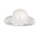 Perlering i 14kt Gult/Hvitt Gull, med 10-11mm perle – bilde 2 – Diamanthuset