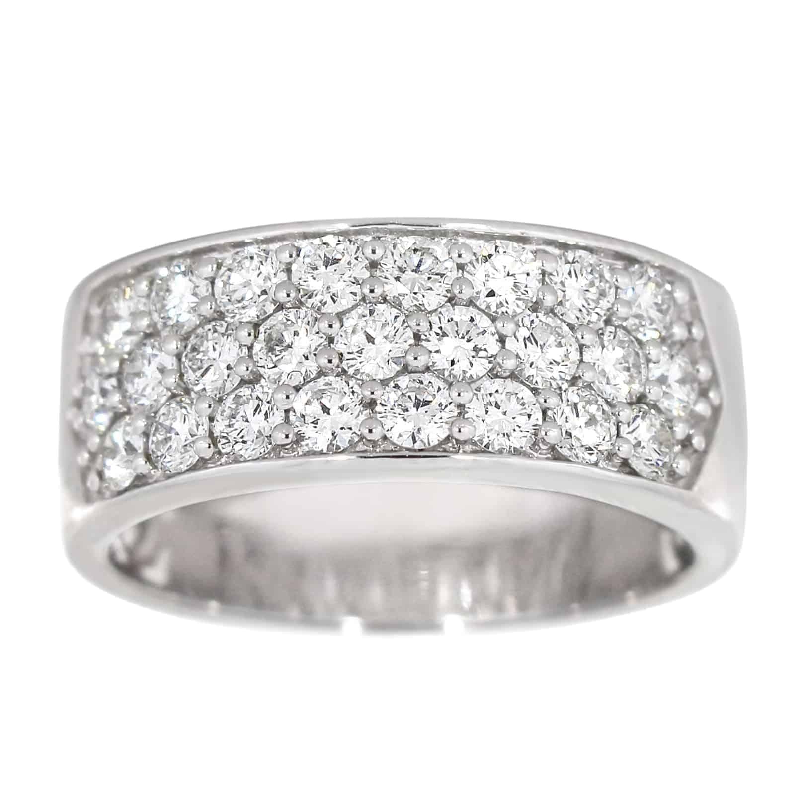 Diamantring i hvitt gull, 1.60CT TWSI - Diamanthuset