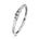 Elegant Diamantring i Hvitt/Gult Gull (585), 0,10 ct tw/si Naturlige Diamanter – Diamanthuset