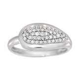 Diamantring i hvitt gull, 0.25CT TWSI - Diamanthuset