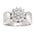 Diamantring i gult/hvitt gull, 0,50 ct TW/SI – bilde 2 – Diamanthuset