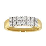 Diamantring i gult gull, 0.36CT TWSI - Diamanthuset