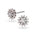 Diamantørepynt i rosett, gult/hvitt gull 0,30 ct tw/si – bilde 2 – Diamanthuset