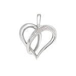 Diamanthalssmykke i hvitt gull, 0.01ct TWSi - Diamanthuset