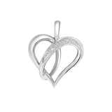 Diamanthalssmykke i hvitt gull, 0.01ct TWSi - Diamanthuset