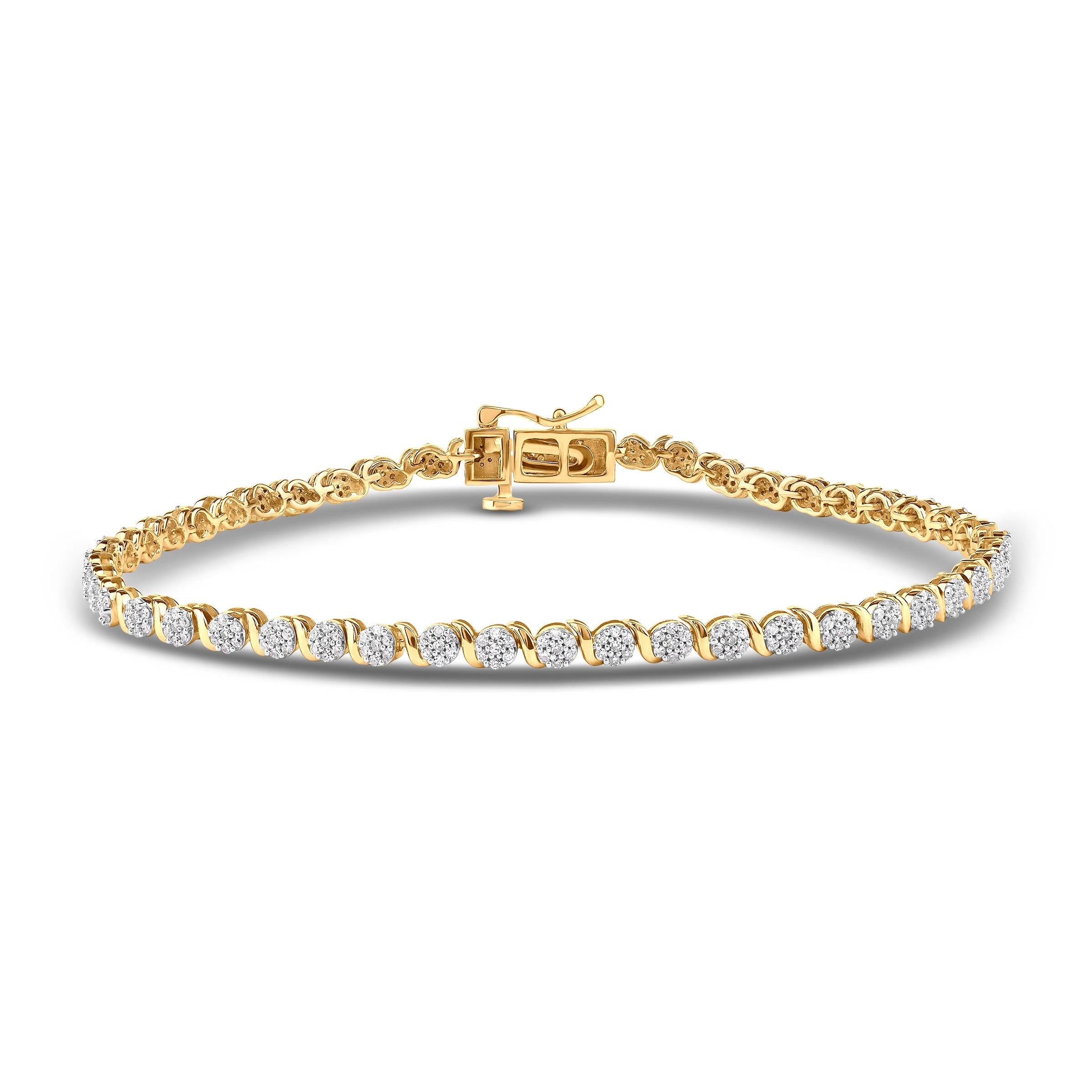 Diamantarmbånd 1,10ct tw/si - Diamanthuset