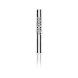 Halssmykke allianse stav med diamanter i hvitt gull 0,30ct-0.50ct