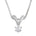 Victoria diamantsmykke, hvitt/gult gull – Diamanthuset
