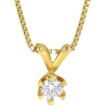Victoria diamantsmykke, hvitt/gult gull