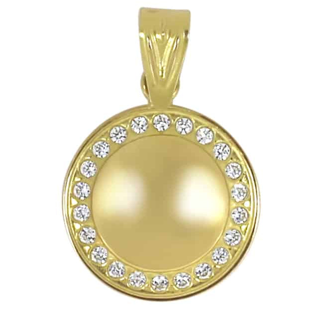 Gullanheng med zirkonia – bilde 3 – Diamanthuset